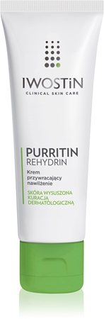 Iwostin Purritin Rehydrin hydratační denní krém pro pleť vysušenou a podrážděnou léčbou akné