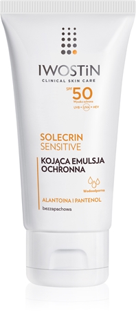 Iwostin Solecrin zaštitna emulzija za osjetljivu kožu lica sklonu crvenilu SPF 50