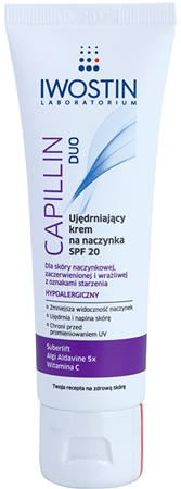 Iwostin Capillin Duo crema restauradora antivarices SPF 20