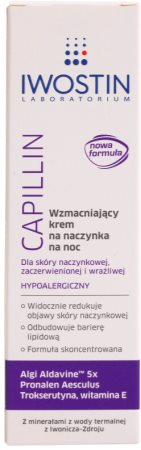 Iwostin Capillin crème de nuit raffermissante anti-veines fissurées