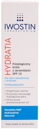 Iwostin Hydratia fizjologiczny krem z ceramidami SPF 15
