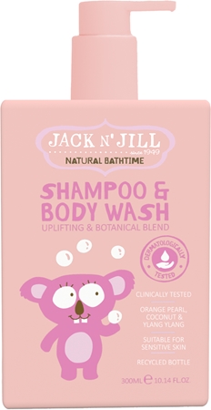 Jack N’ Jill Natural Bathtime Shampoo & Body Wash šampon in gel za prhanje za otroke