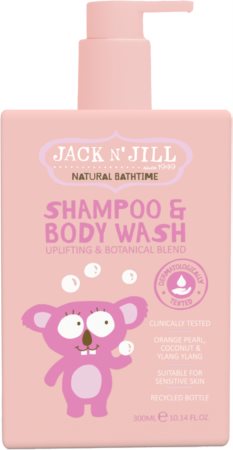 Jack N’ Jill Natural Bathtime Shampoo & Body Wash σαμπουάν και αφρόλουτρο για παιδιά