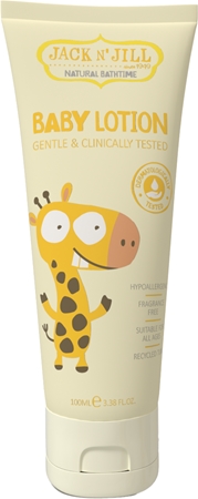 Jack N’ Jill Natural Bathtime Baby Lotion jemné tělové mléko pro miminka