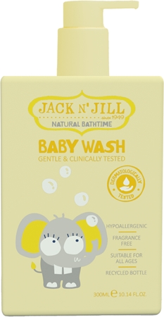 Jack N’ Jill Natural Bathtime Baby Wash jemný sprchový gel pro miminka
