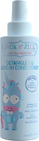 Jack N’ Jill Natural Bathtime Leave-in Conditioner bezoplachový kondicionér ve spreji pro děti