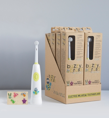 Jack N’ Jill Buzzy Brush Electric Musical Toothbrush for Kids Soft