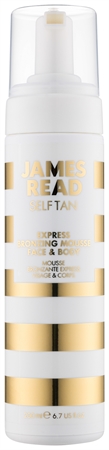 James Read Self Tan mousse autoabbrozzante effetto rapido per corpo e viso
