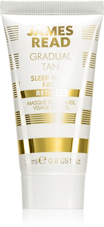 James Read Gradual Tan Sleep Mask máscara de noite com efeito autobronzeador para rosto com retinol