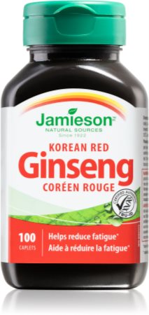 Jamieson Korejský ženšen doplněk stravy pro podporu imunity, snížení míry únavy a vyčerpání