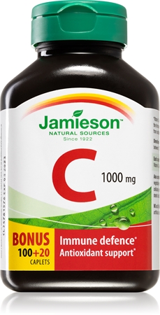 Jamieson Vitamín C 1000 mg doplněk stravy pro podporu imunitního systému