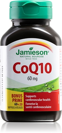 Jamieson CoQ10 60 mg kapsle pro správnou funkci srdce