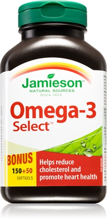 Jamieson Omega-3 Select comprimés pour un fonctionnement normal du cœur et du cerveau