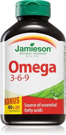 Jamieson Omega 3-6-9 1200mg Weichkapseln für eine normale Herz- und Hirnfunktion