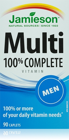 Jamieson Multi 100% complete vitamin Tabletten mit Multivitamin-Komplex
