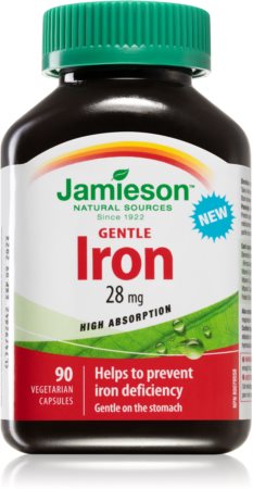 Jamieson Železo 28 mg doplněk stravy pro podporu krvetvorby