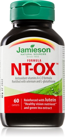 Jamieson Formula NT-OX Antioxidant vitamins A-C-E formula tablety pro podporu ochrany buněk před oxidativním stresem