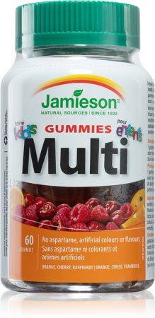 Jamieson Multi Kids Gummies gumoví medvídci s multivitamínovým komplexem