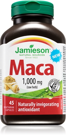 Jamieson Maca 1000 mg Kapseln mit Pflanzenextrakten