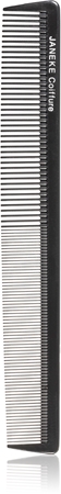 Janeke Black Line Wide and fine teeth waving comb Haarkamm für thermische Umformung von Haaren