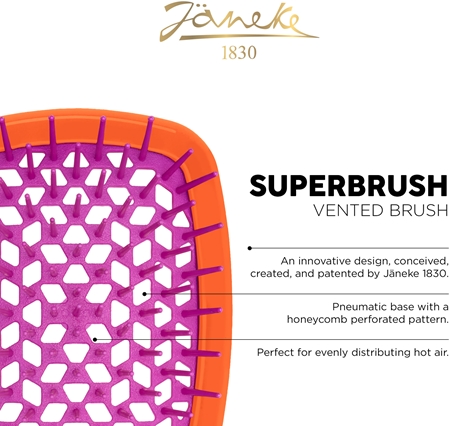 Janeke Superbrush Large Paddle Brush for hair