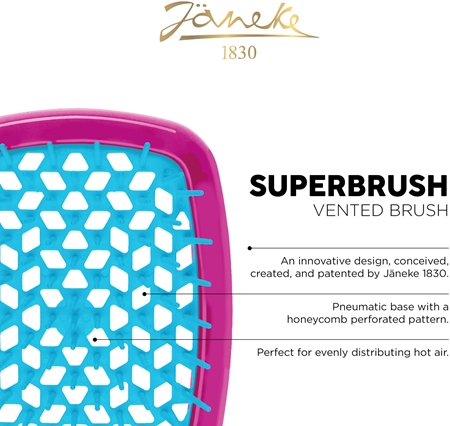 Janeke Superbrush Large Paddle Brush for hair