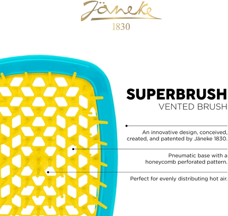 Janeke Superbrush Large Paddle Brush for hair