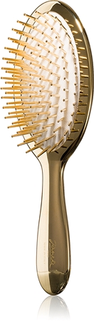 Janeke Gold Line Air-Cushioned Brush with Gold Pins Flat borste