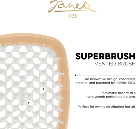 Janeke Superbrush Large Paddle Brush for hair