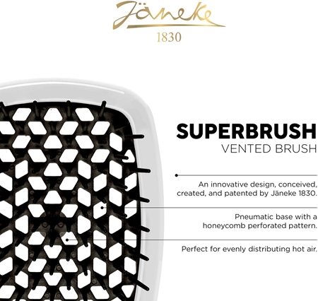 Janeke Superbrush Large Paddle Brush for hair