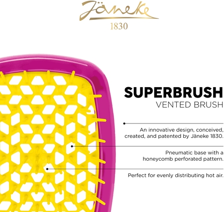 Janeke Superbrush Large Paddle Brush for hair