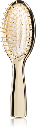 Janeke Gold Line Small Golden Hairbrush escova plana
