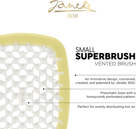 Janeke The Original SuperBrush Small Small Paddle Brush for hair