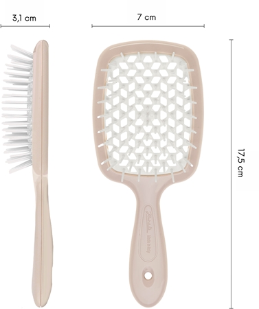 Janeke Superbrush Small μικρή επίπεδη βούρτσα