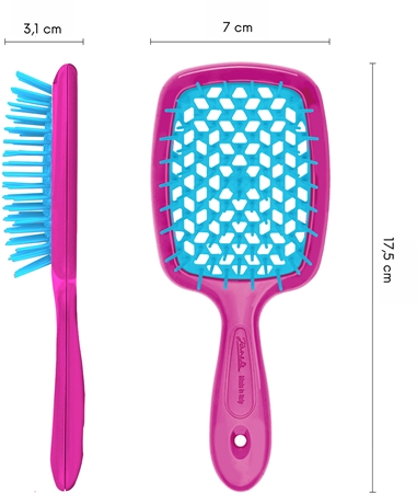 Janeke Superbrush Small petite brosse plate