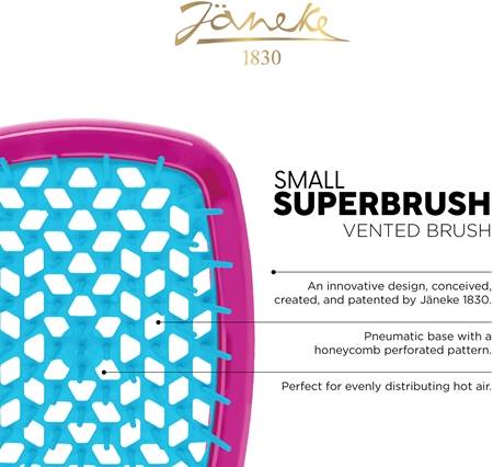 Janeke Superbrush Small petite brosse plate