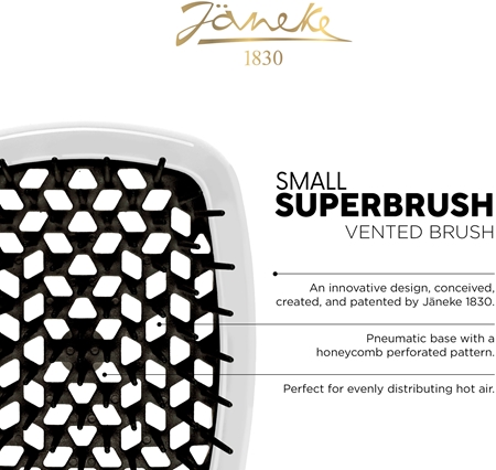 Janeke Superbrush Small petite brosse plate