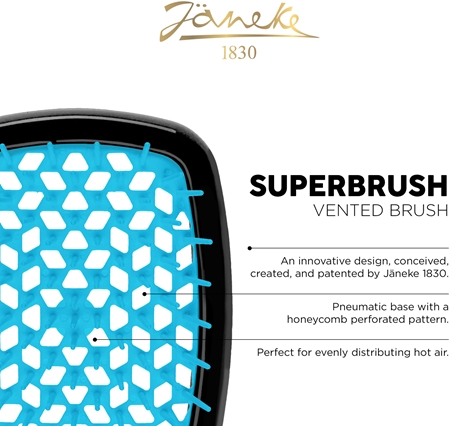 Janeke Superbrush Large Paddle Brush for hair