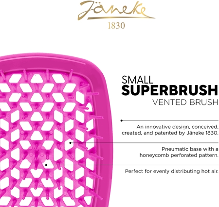 Janeke Superbrush Small petite brosse plate