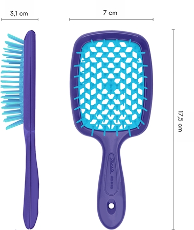 Janeke Superbrush Small petite brosse plate