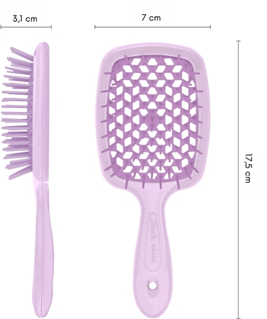 Janeke Superbrush Small small paddle brush