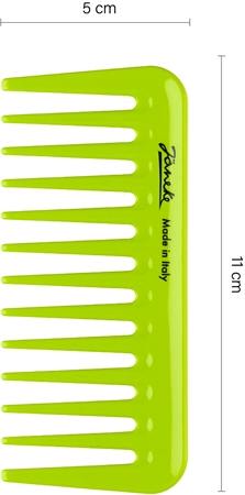 Janeke Mini Supercomb With Wide Teeth pente para todos os tipos de cabelos