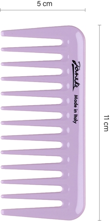 Janeke Mini Supercomb With Wide Teeth pente para todos os tipos de cabelos