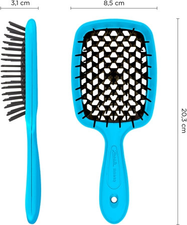 Janeke Superbrush Vented Flat Brush for hair