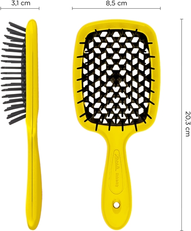 Janeke Superbrush Vented Flat Brush for hair