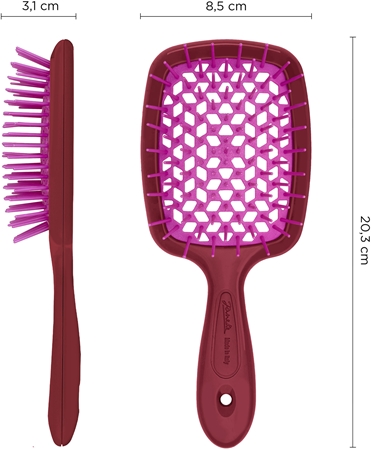 Janeke Superbrush επίπεδη βούρτσα για τα μαλλιά