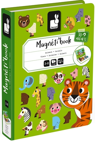 Janod Magnetibook Animals Magnettafel