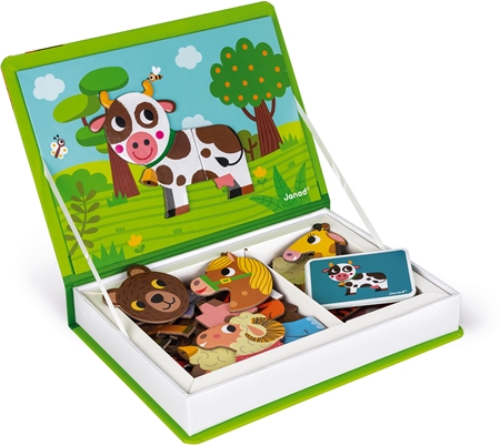Janod Magnetibook Animals Magnettafel