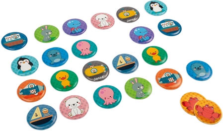 Janod Bath Memory pexeso do vany