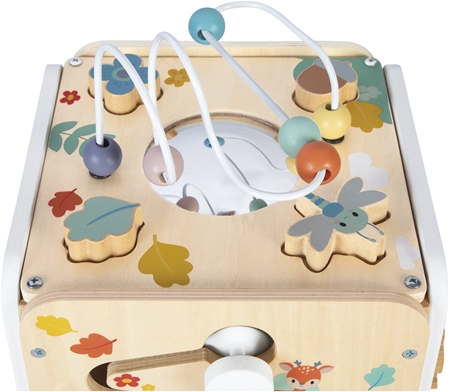 Janod Pure Activity Cube activity toy